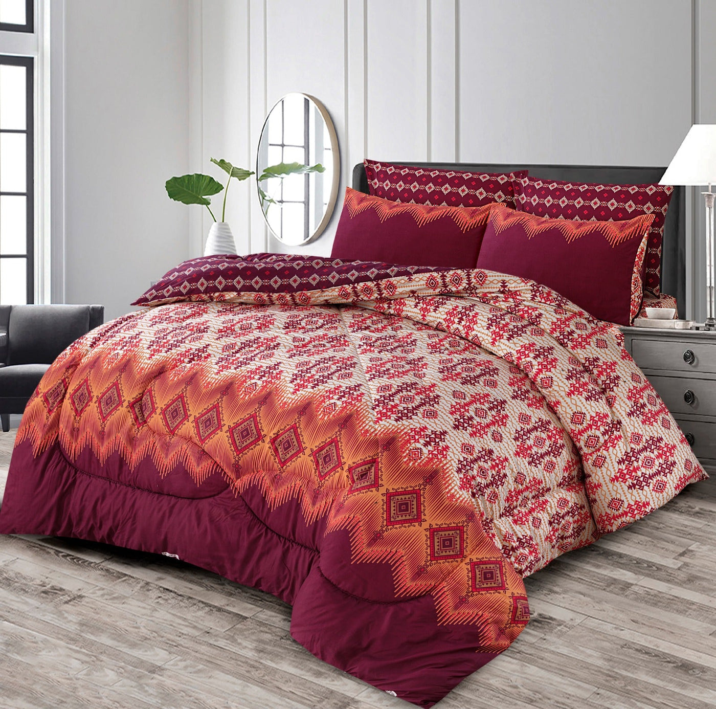 BEN FEILD - Premium 6pcs WINTER RAZAI/QUILT SET (HEAVY FILLING)