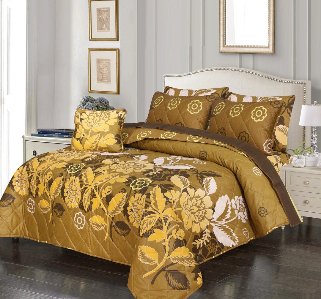 Spring Stone-7pcs Summer Comforter Set (Light Filling)