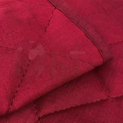 Quilted Sofa Cover  (MAROON)