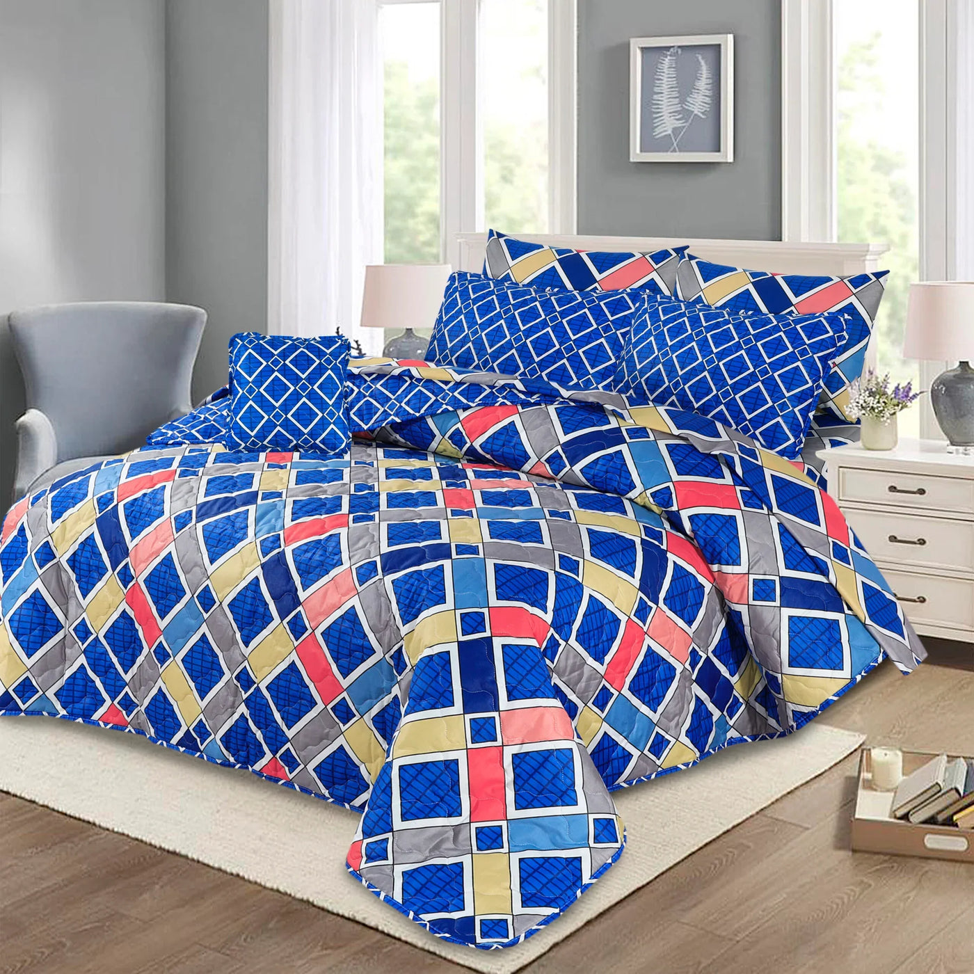 BIRDBOX - 7pcs Summer Comforter Set (Light Filling)