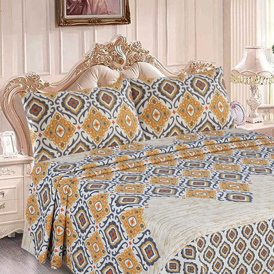 COTTON KING SIZE BED SHEET  - STATUS