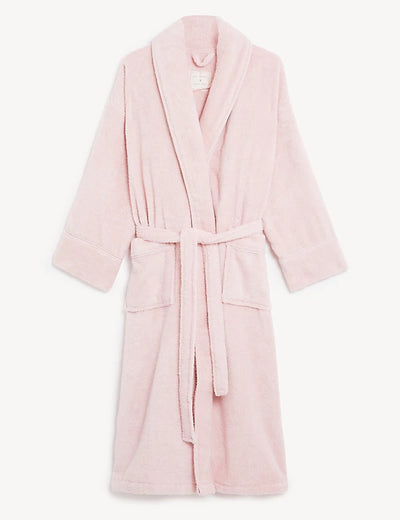 Luxury Bath Robe for Men and Women - Pink