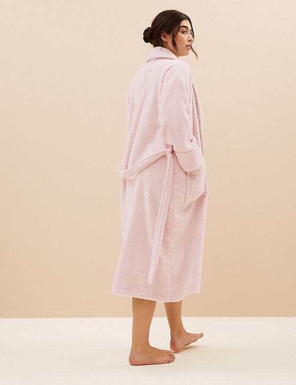 Luxury Bath Robe for Men and Women - Pink