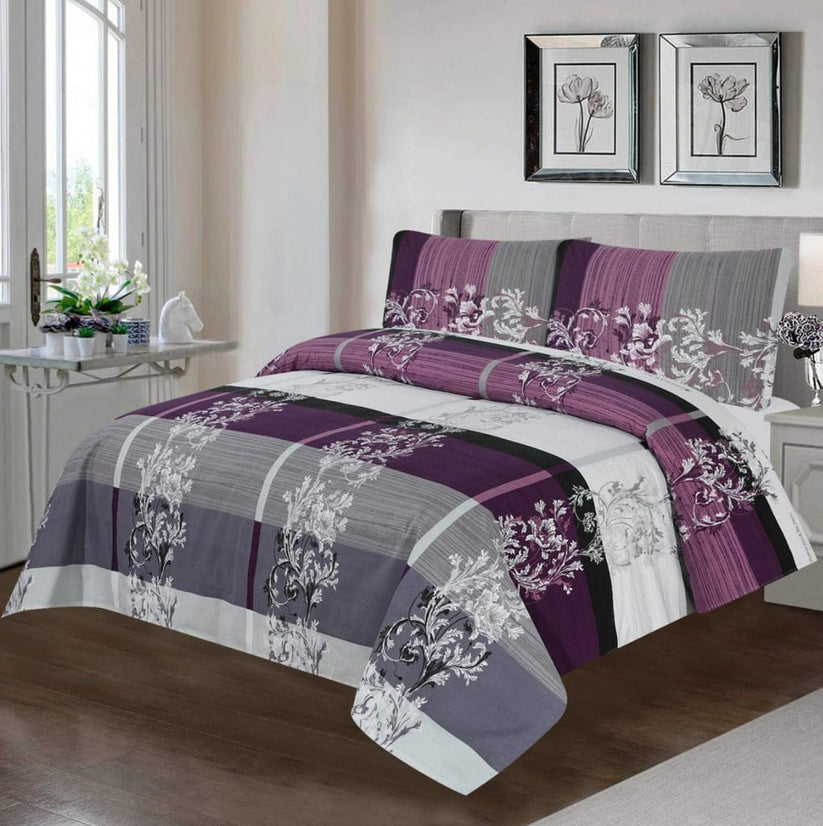 KING SIZE 3 PC BED SHEET - HELZEL