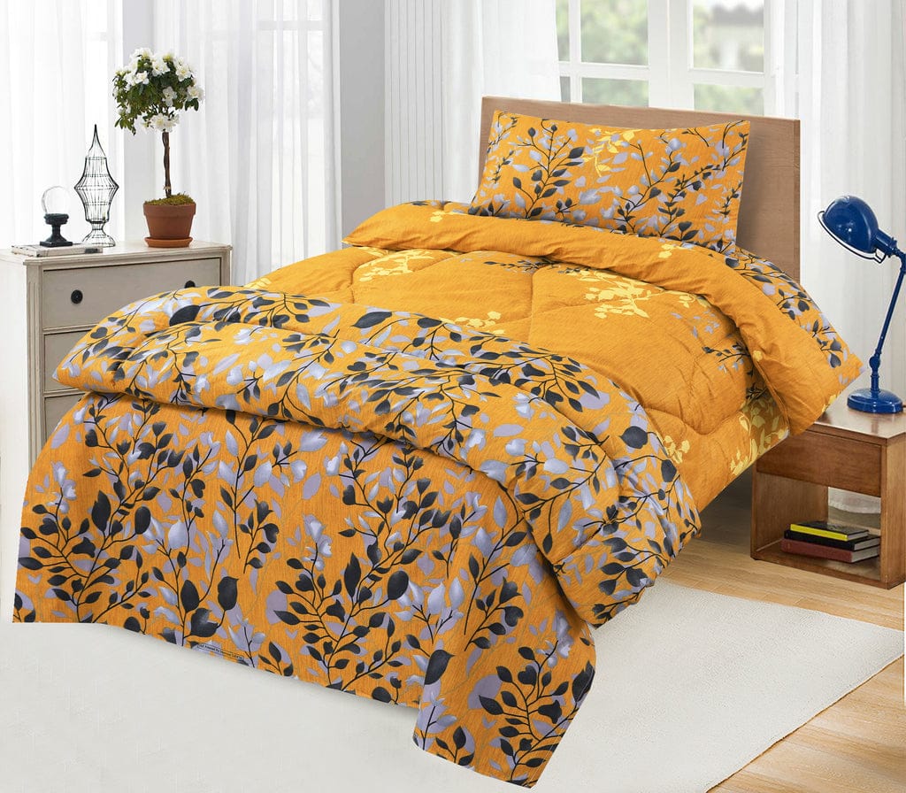 YELLOW TULIP -Single COMFORTER Set