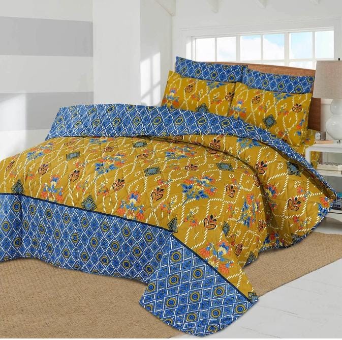 Alpha-6PCS  Summer Comforter Set (Light Filling)