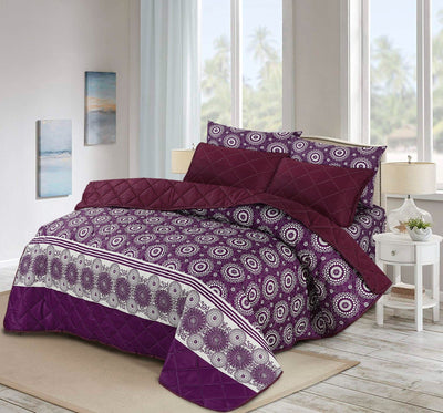 Circular -6PCS  Summer Comforter Set (Light Filling)