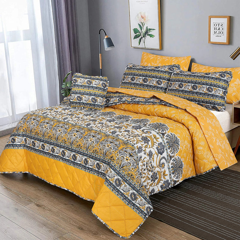 7 PCS COMFORTER SET - DESSERT