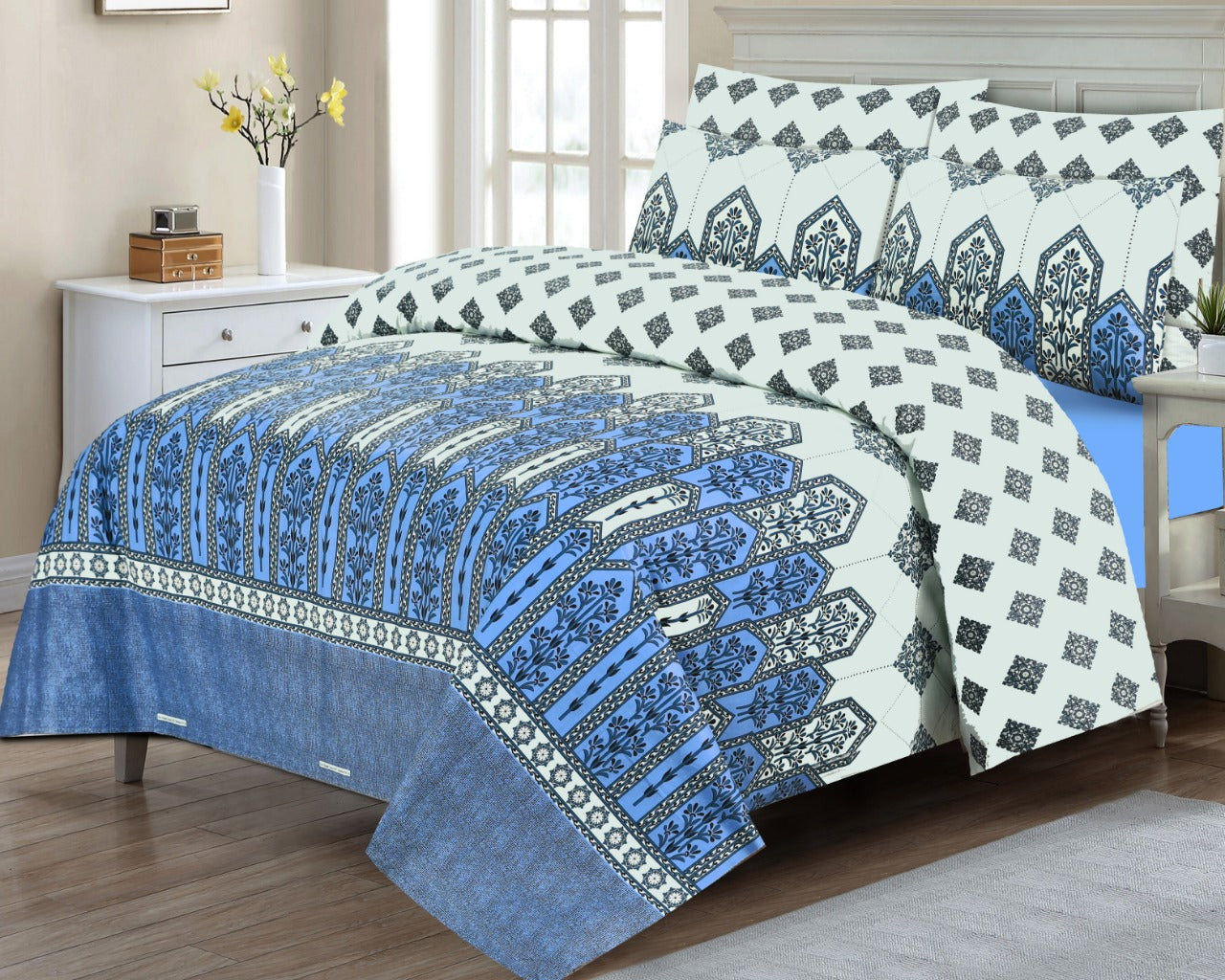 7PCS COMFORTER SET - ARTISTICS