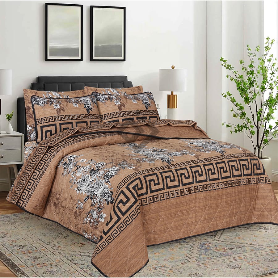 DOMINIC LEAVES- PREMIUM WINTER 6PCS RAZAI/QUILT SET