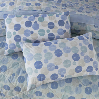 6 PCS COMFORTER SET - POLKA