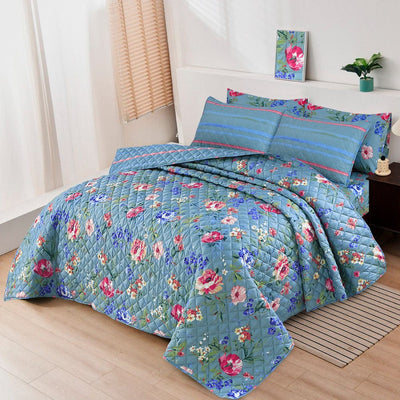 SKY TRECK -PREMIUM Summer Comforter Set (Light Filling)