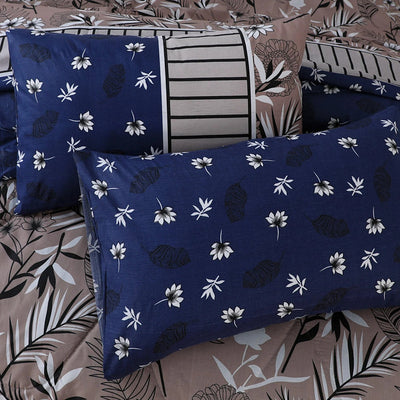 6 PCS COMFORTER SET - BLUE NIGHT